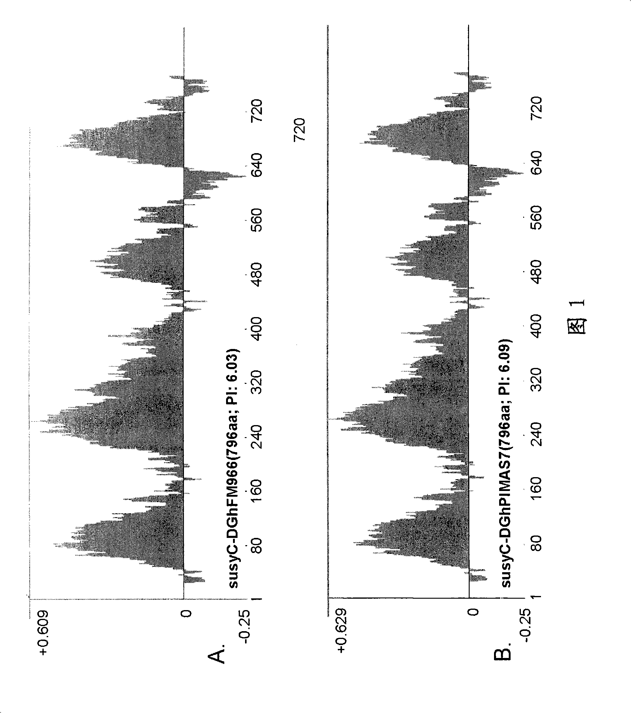 Identification of a novel type of sucrose synthase and use thereof in fiber modification