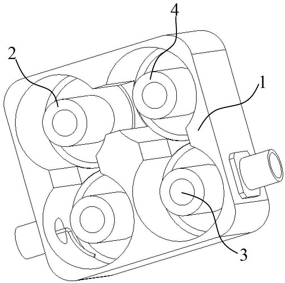 New cavity dielectric cavity filter