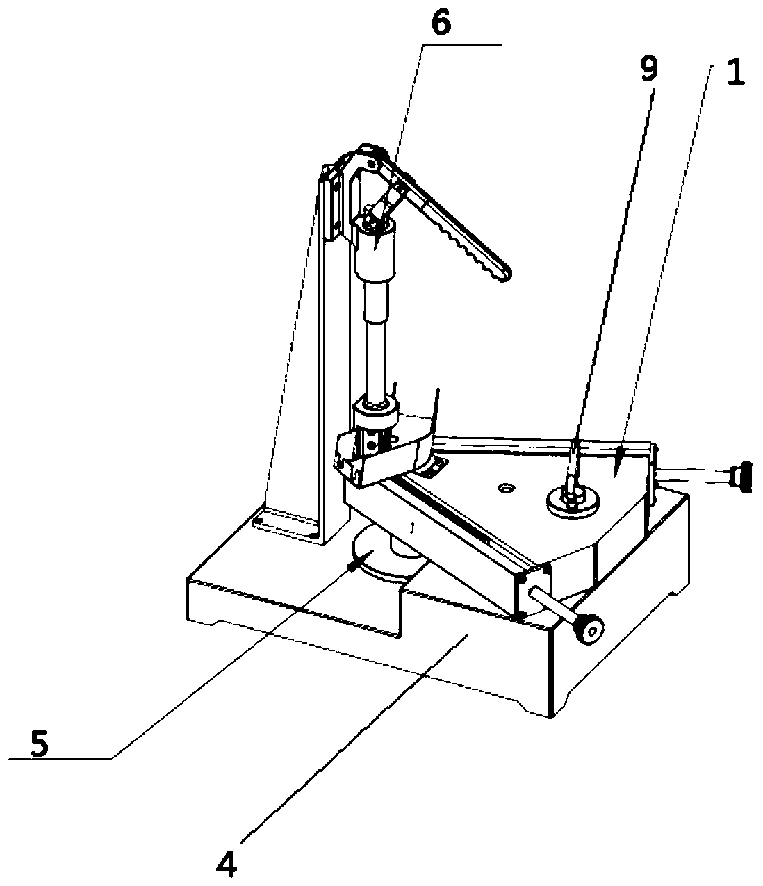 Rotor iron core magnet assembling device