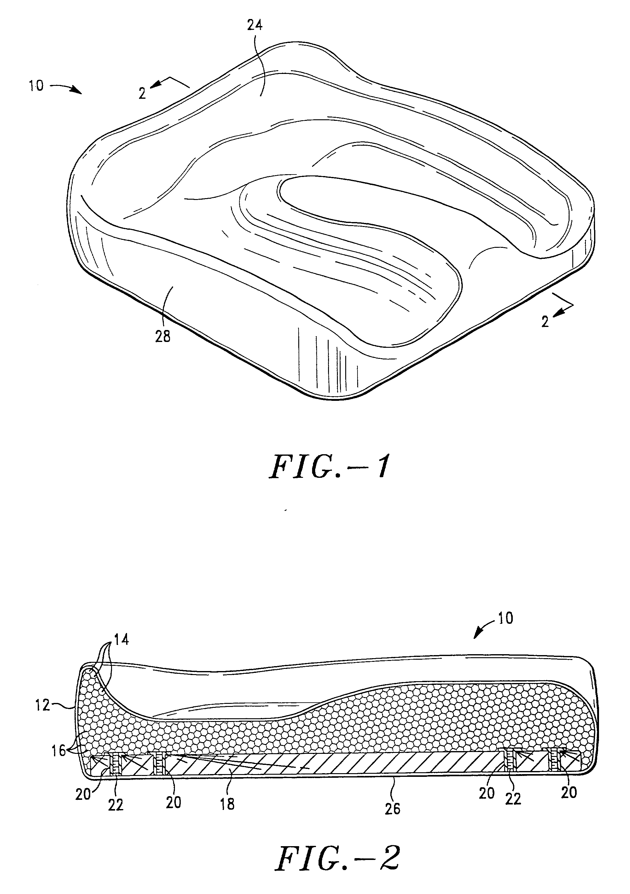 Molded cushion and method of making the same