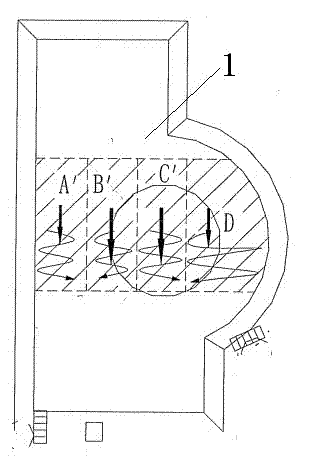 Large-volume concrete pouring method for nuclear island raft foundation