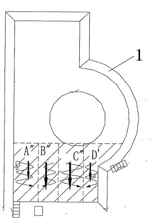 Large-volume concrete pouring method for nuclear island raft foundation