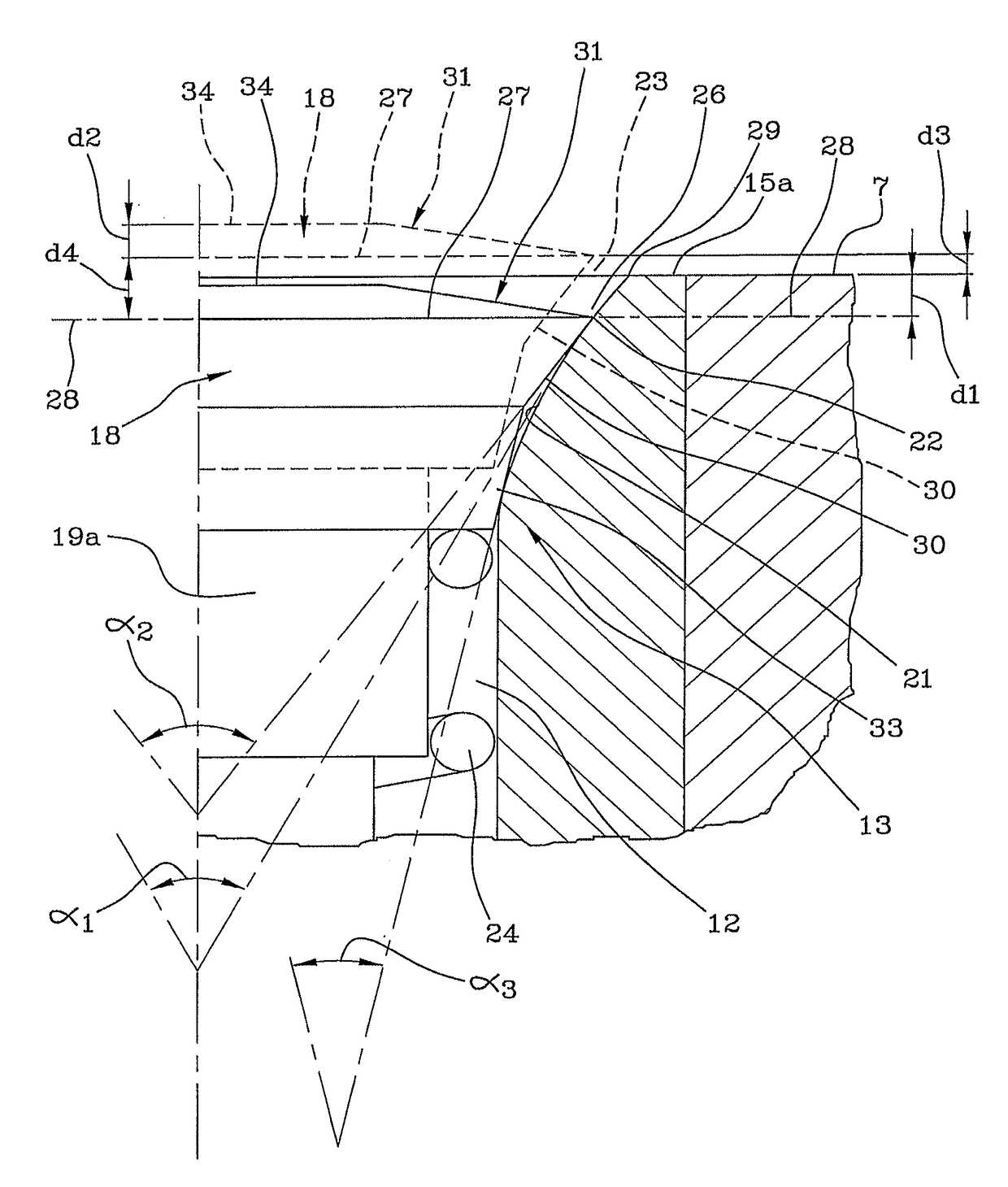 Apparatus for manufacturing tyres for vehicle wheels