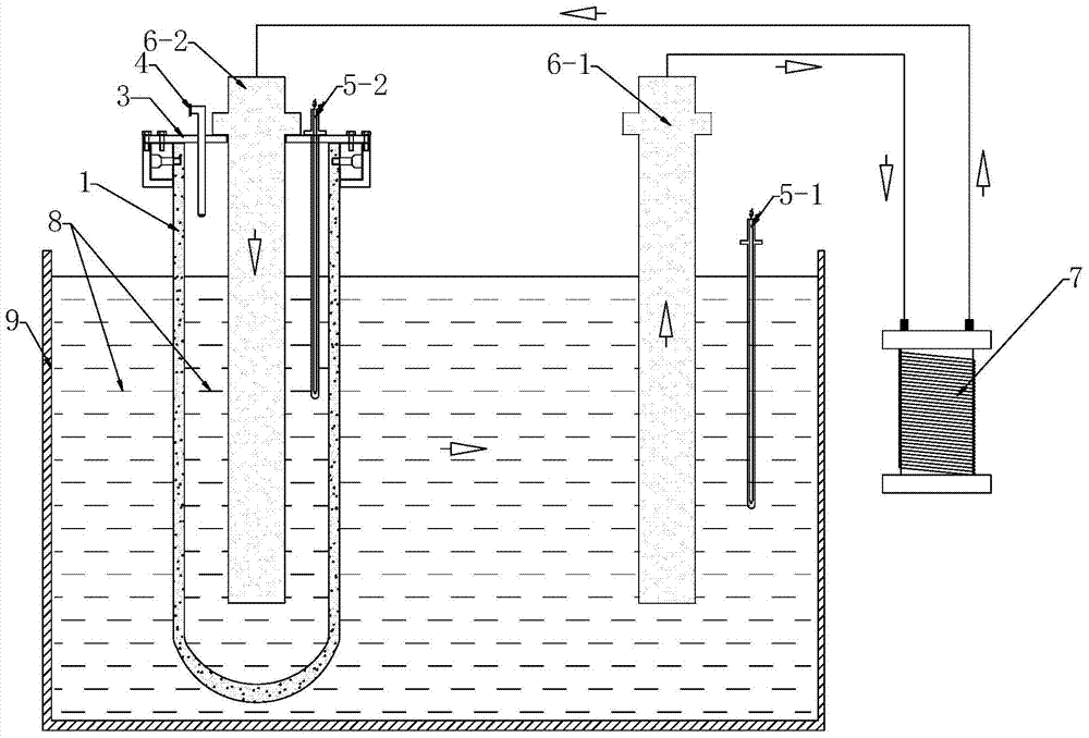 An Immersed Ceramic Resistance Internal Heating Device