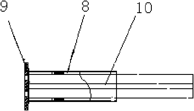 Constructing process of outer wall cladding