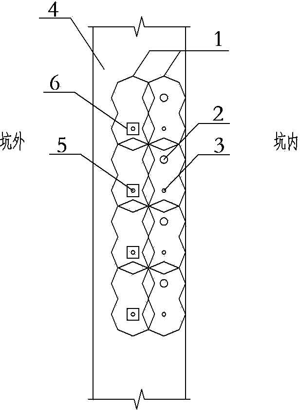 Recyclable front-assembled supporting envelop enclosure and applying method thereof
