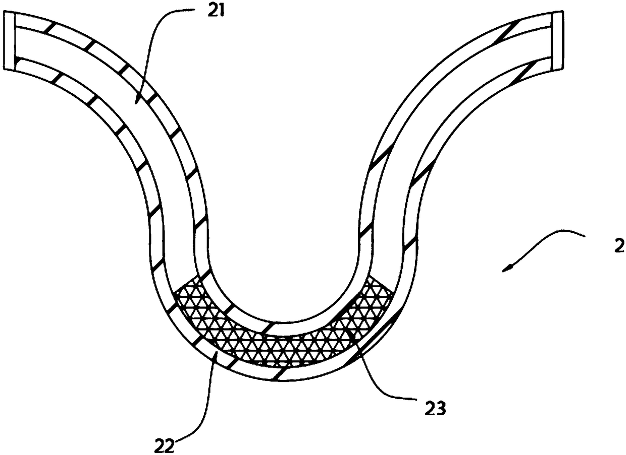 Breathing stop alarm device