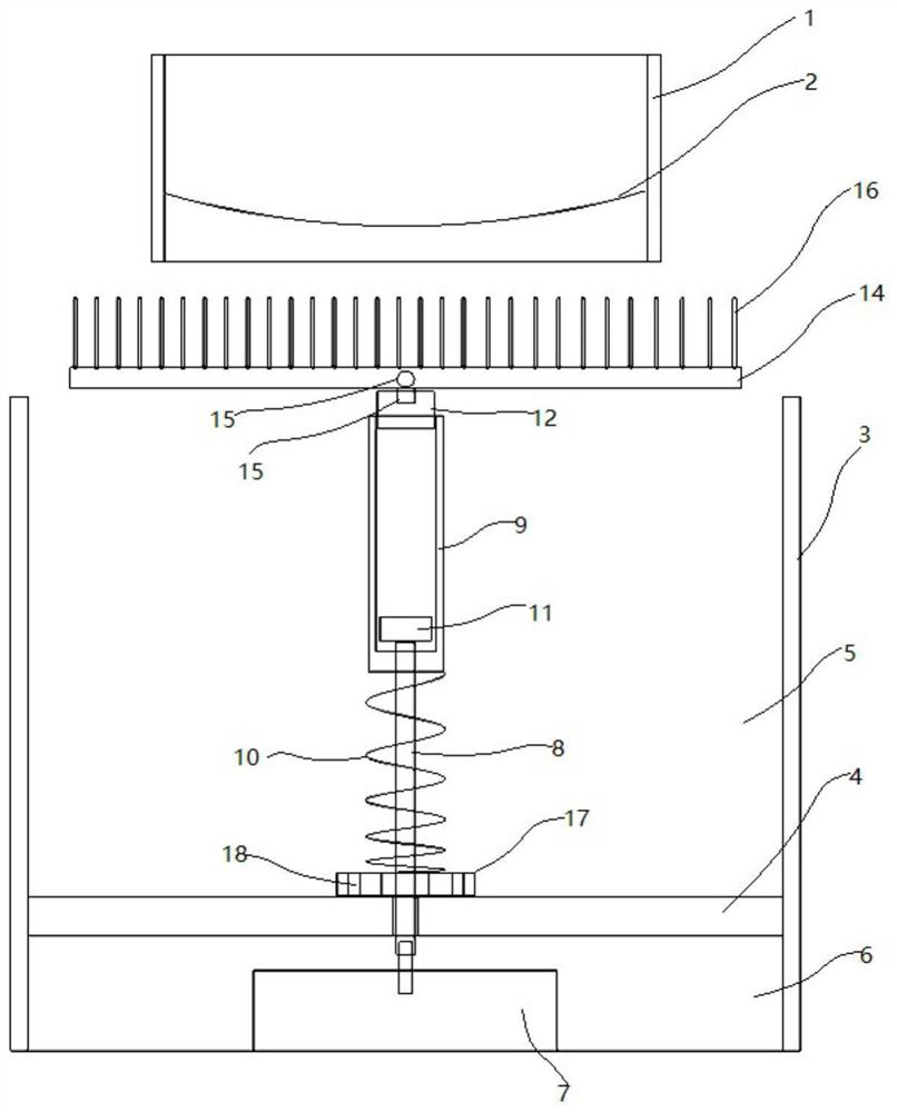 A photographic device that can automatically clean up the camera