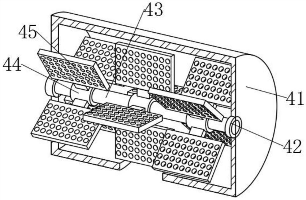 Anti-blocking coal washing and mixing device