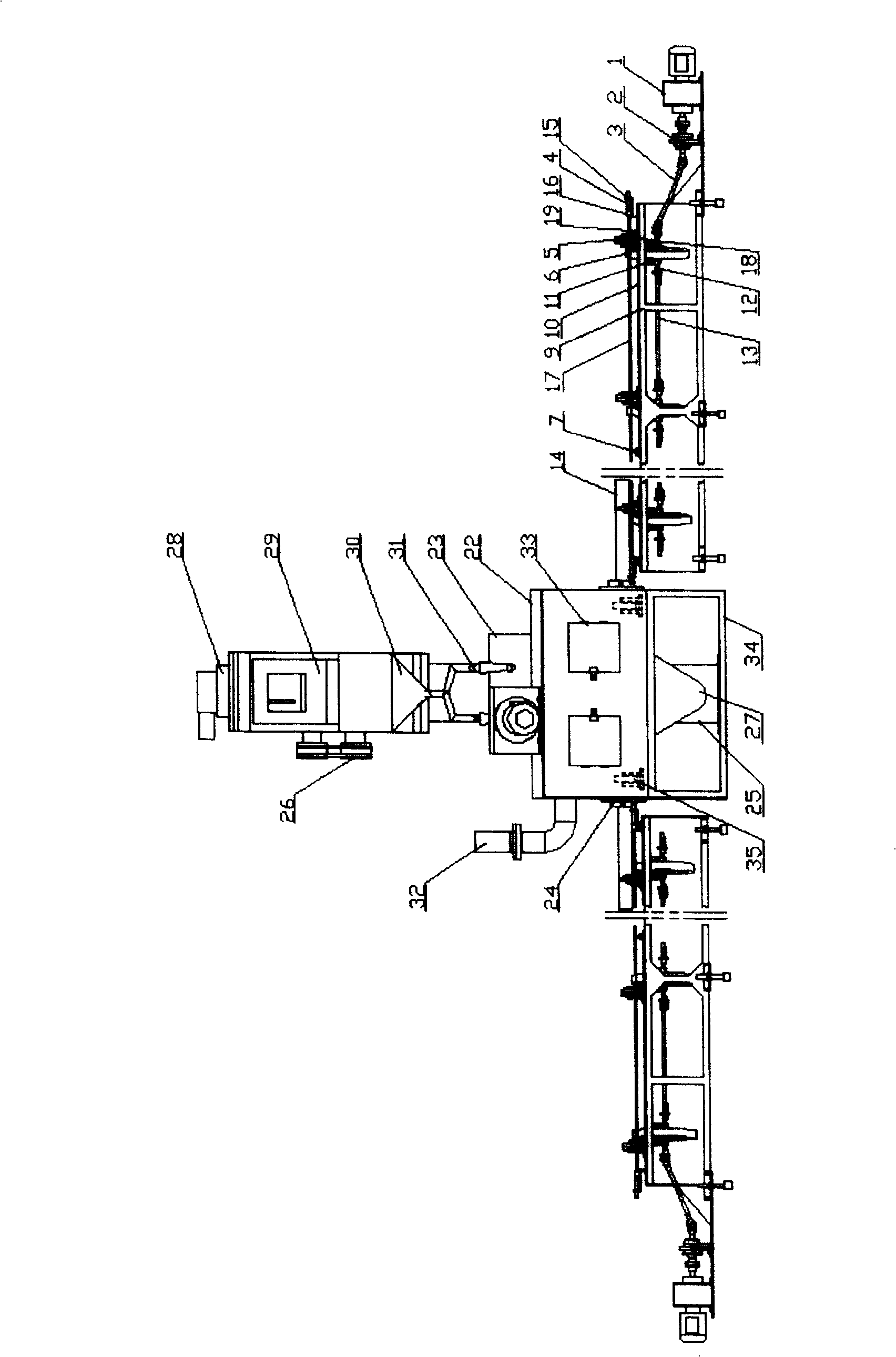 Multiple steel tube and reinforcing steel bar delivery and derusting device