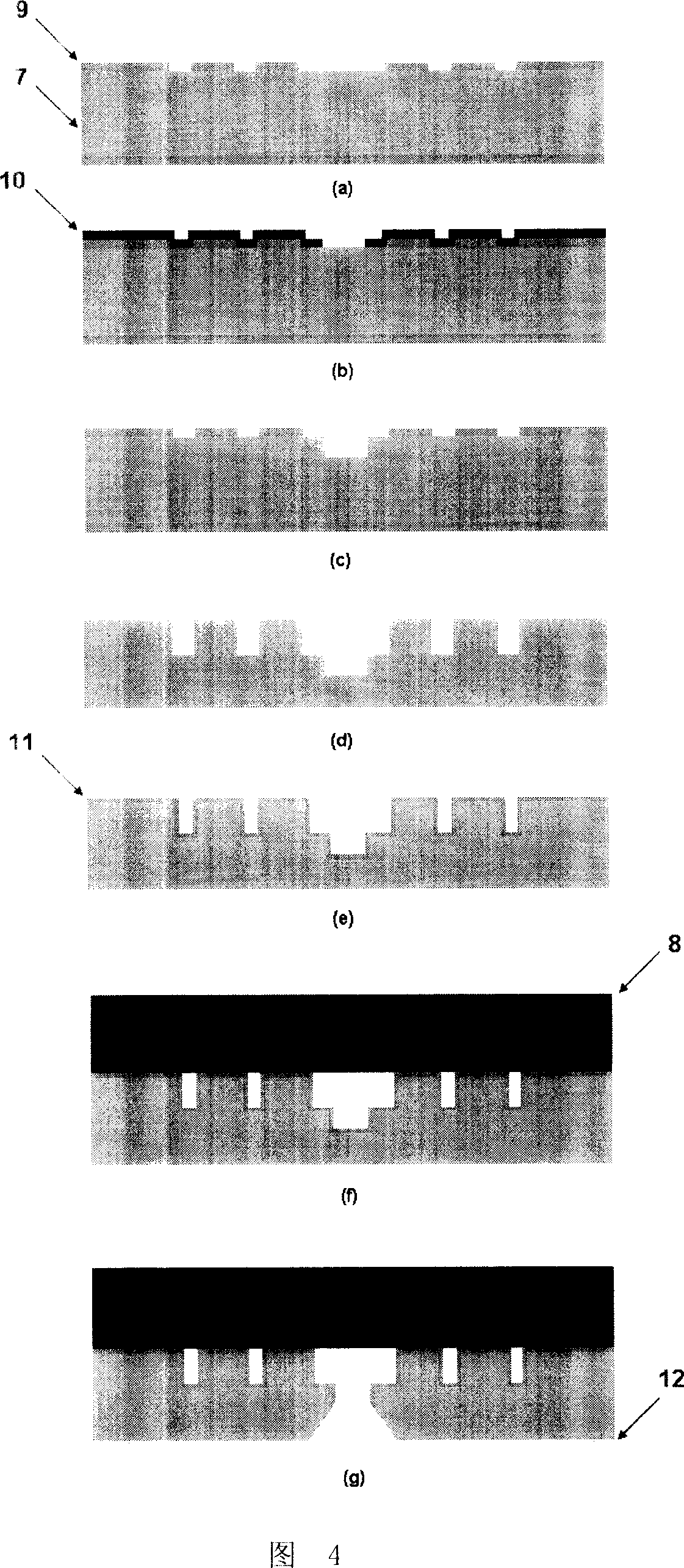 Microfluid centrifugal chip and its processing method