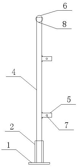 Methods for manufacturing and installing steel stair temporary safety guardrail