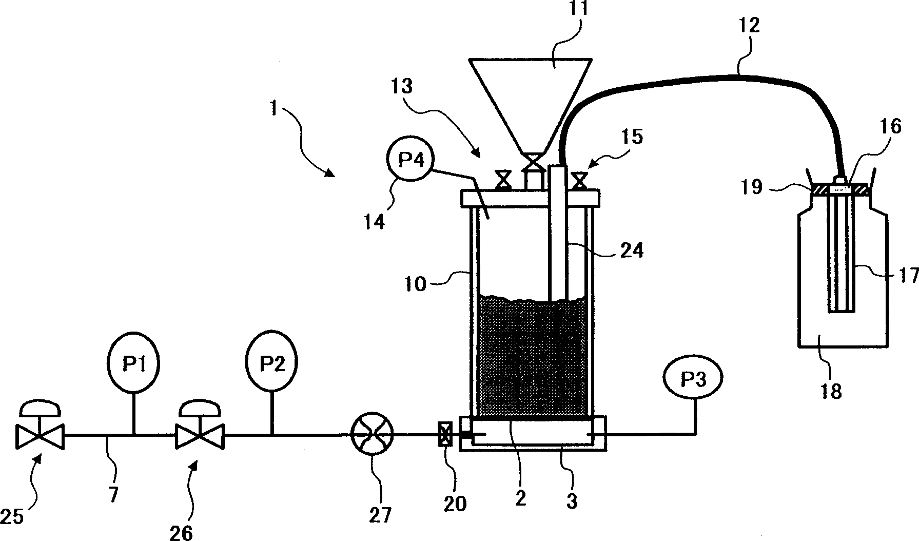 Power filling method and apparatus