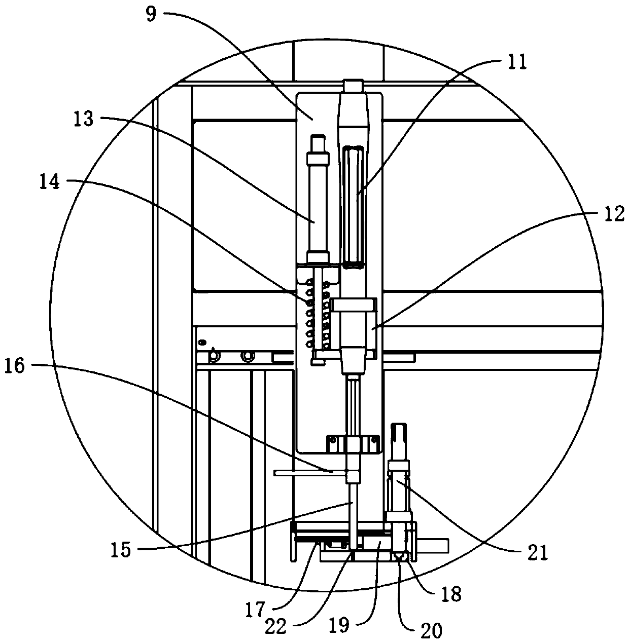 Angle-adjustable automatic screw equipment