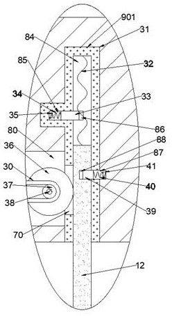 An anti-following parking lot access control device