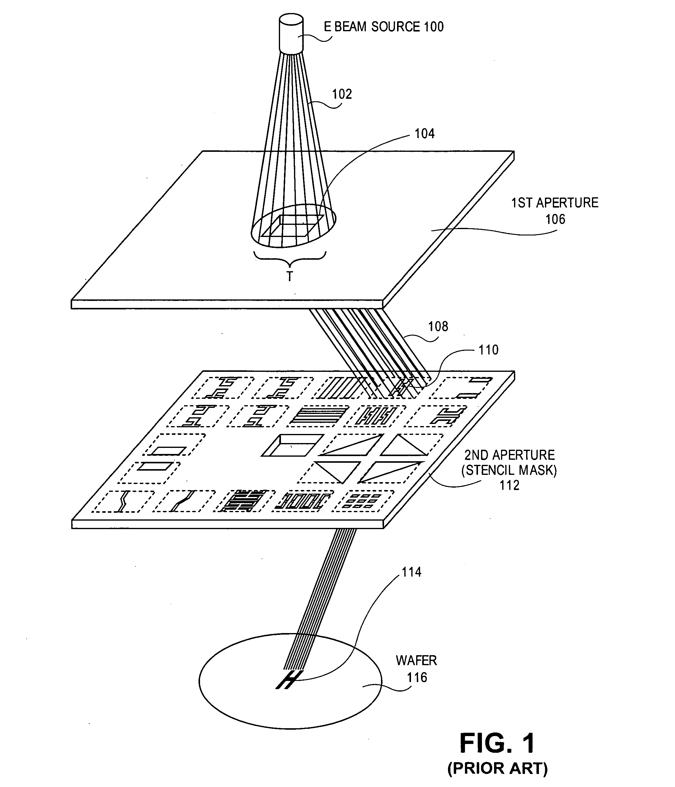 Method and system for logic design for cell projection particle beam lithography
