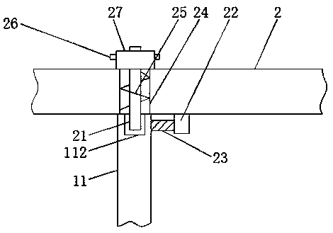 Vehicle-mounted air conditioner with direction of air outlet capable of being adjusted