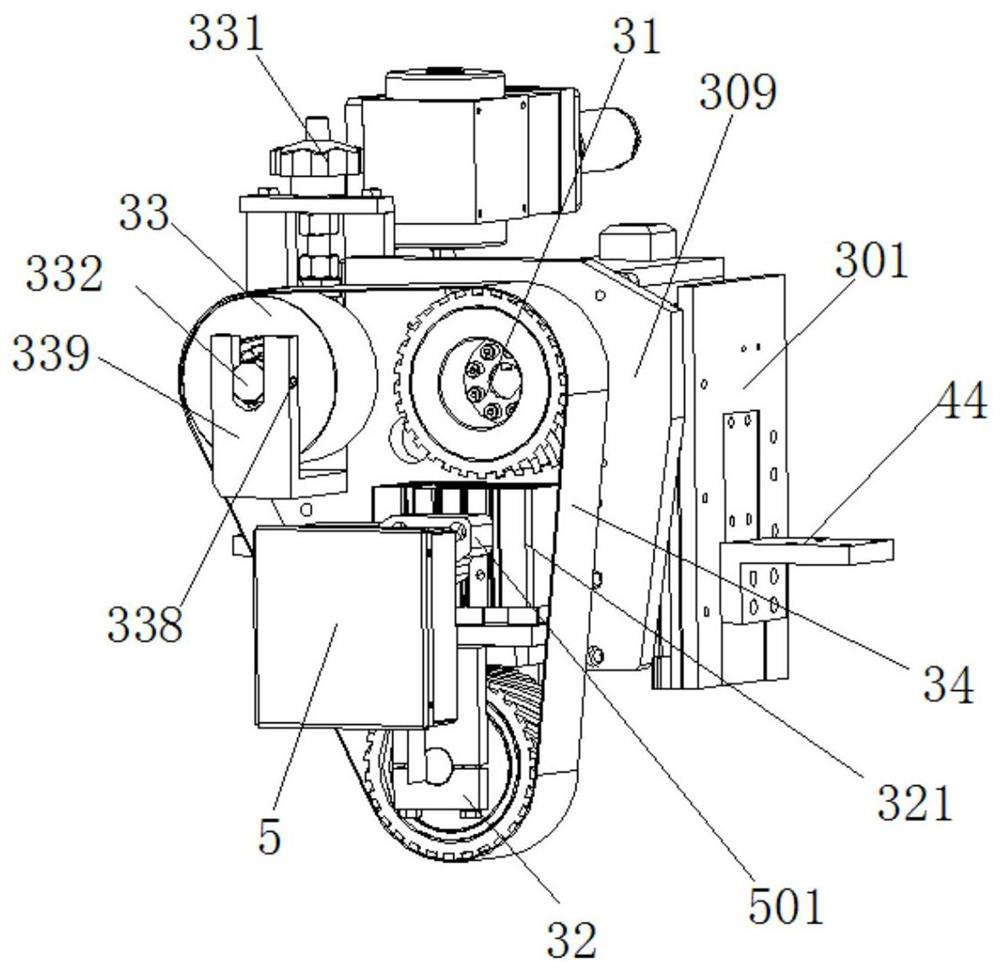 Spiral steel pipe end weld grinding and polishing robot