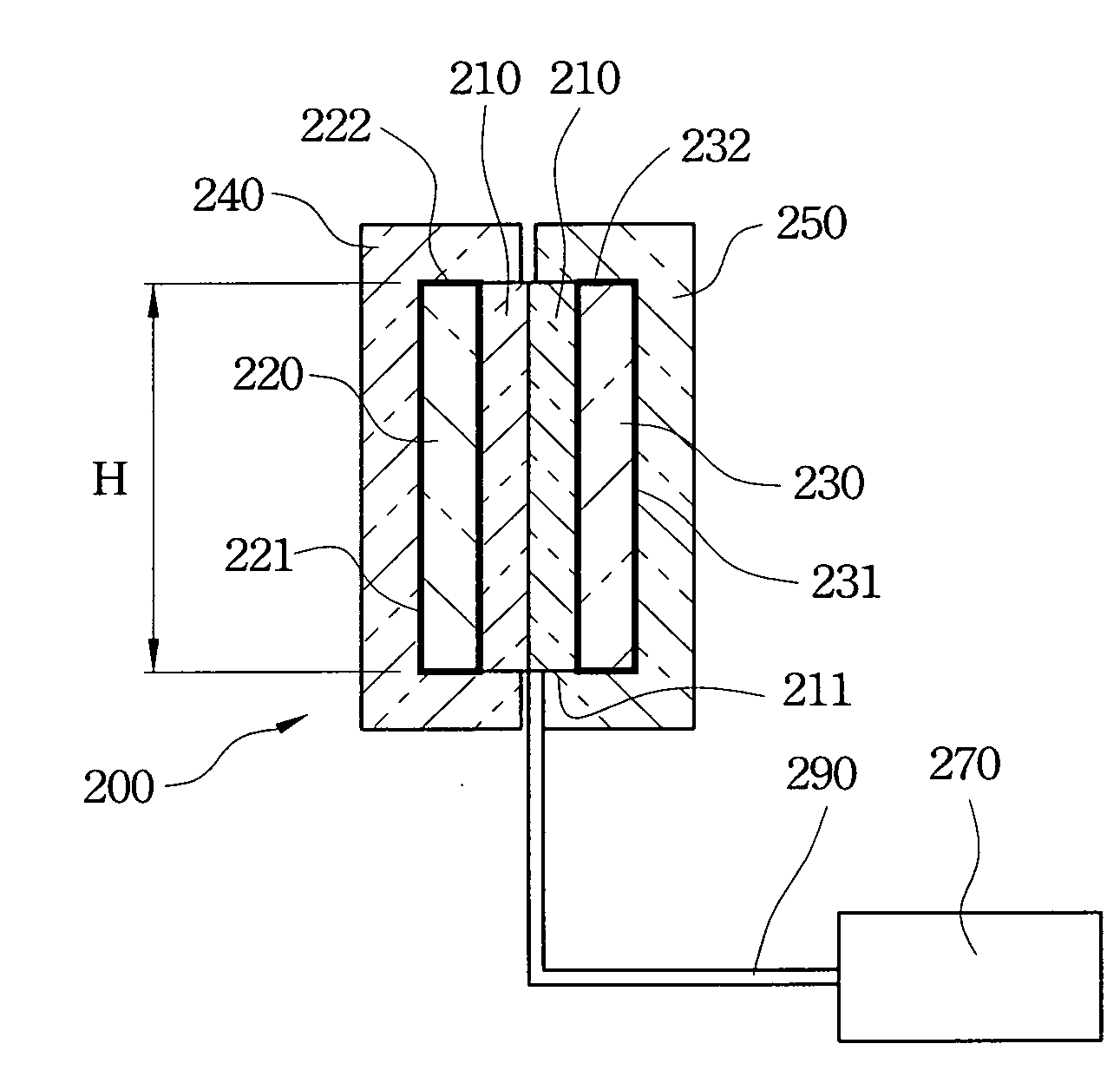 Auto darkening eye protection device