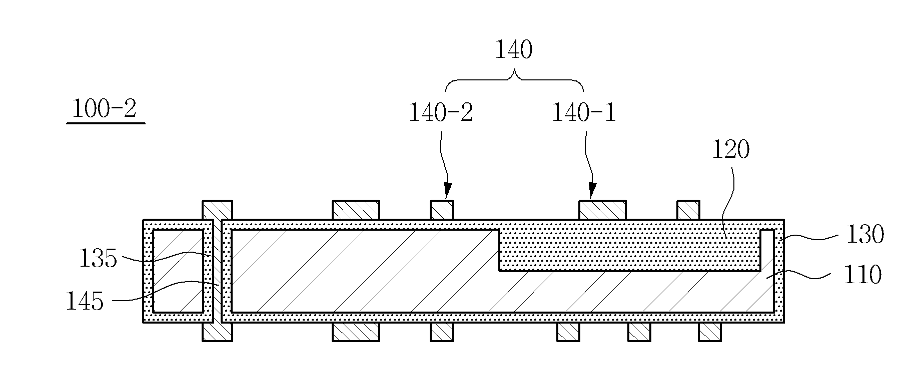 Hybrid heat-radiating substrate and method of manufacturing the same