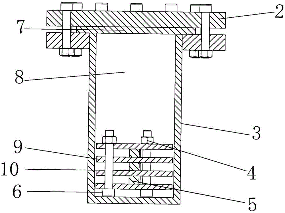 Aging test method of simulated packer rubber cylinder under actual working conditions