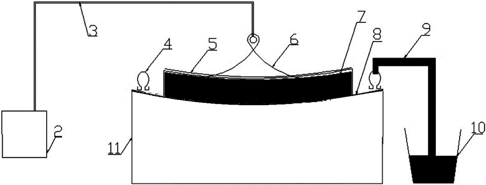 Unidirectional cloth manufacturing system and layout method thereof