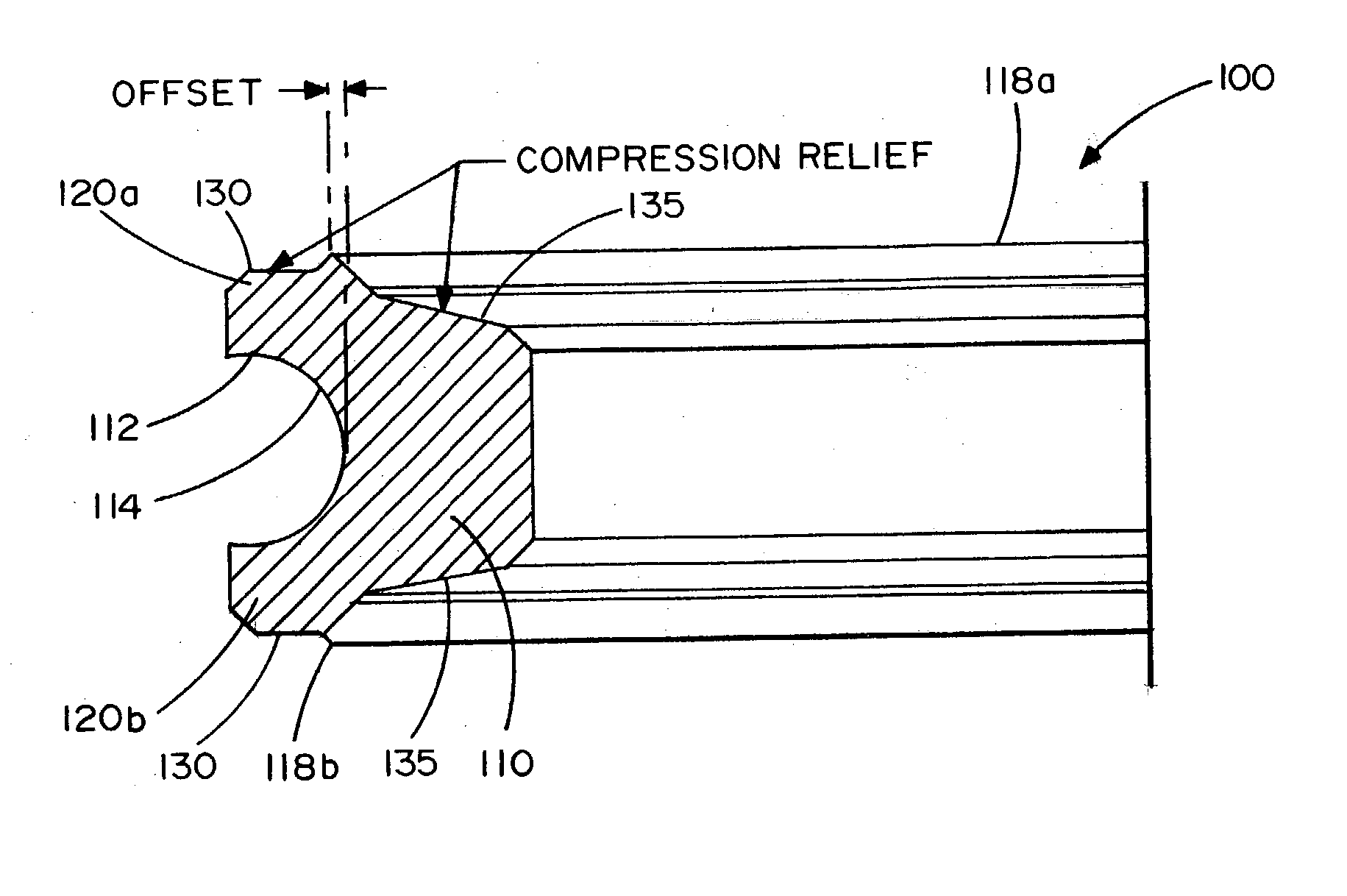 Metal seal and retainer