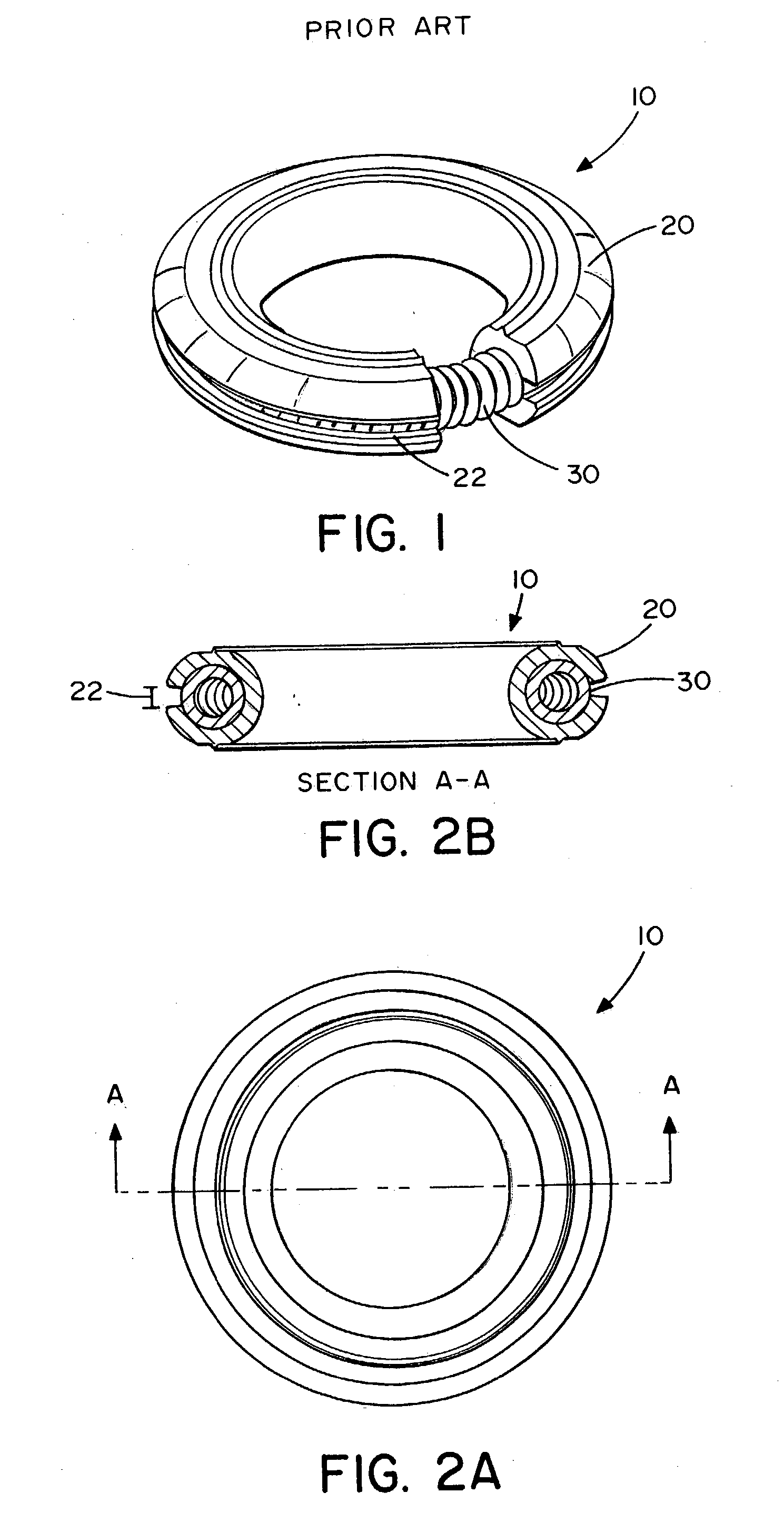 Metal seal and retainer