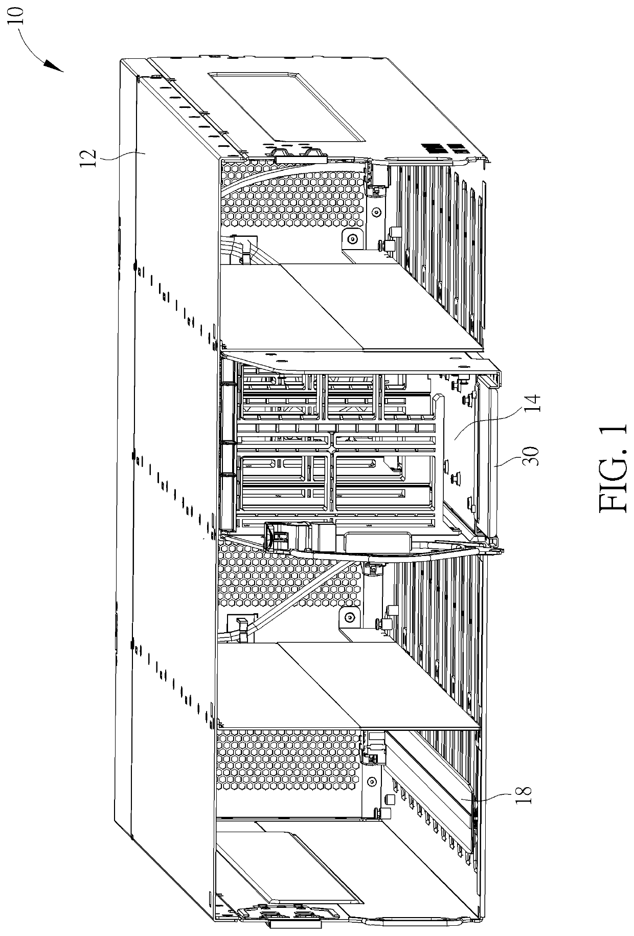 Electrically-conducting plate, uninterruptible sliding mechanism, and related server apparatus