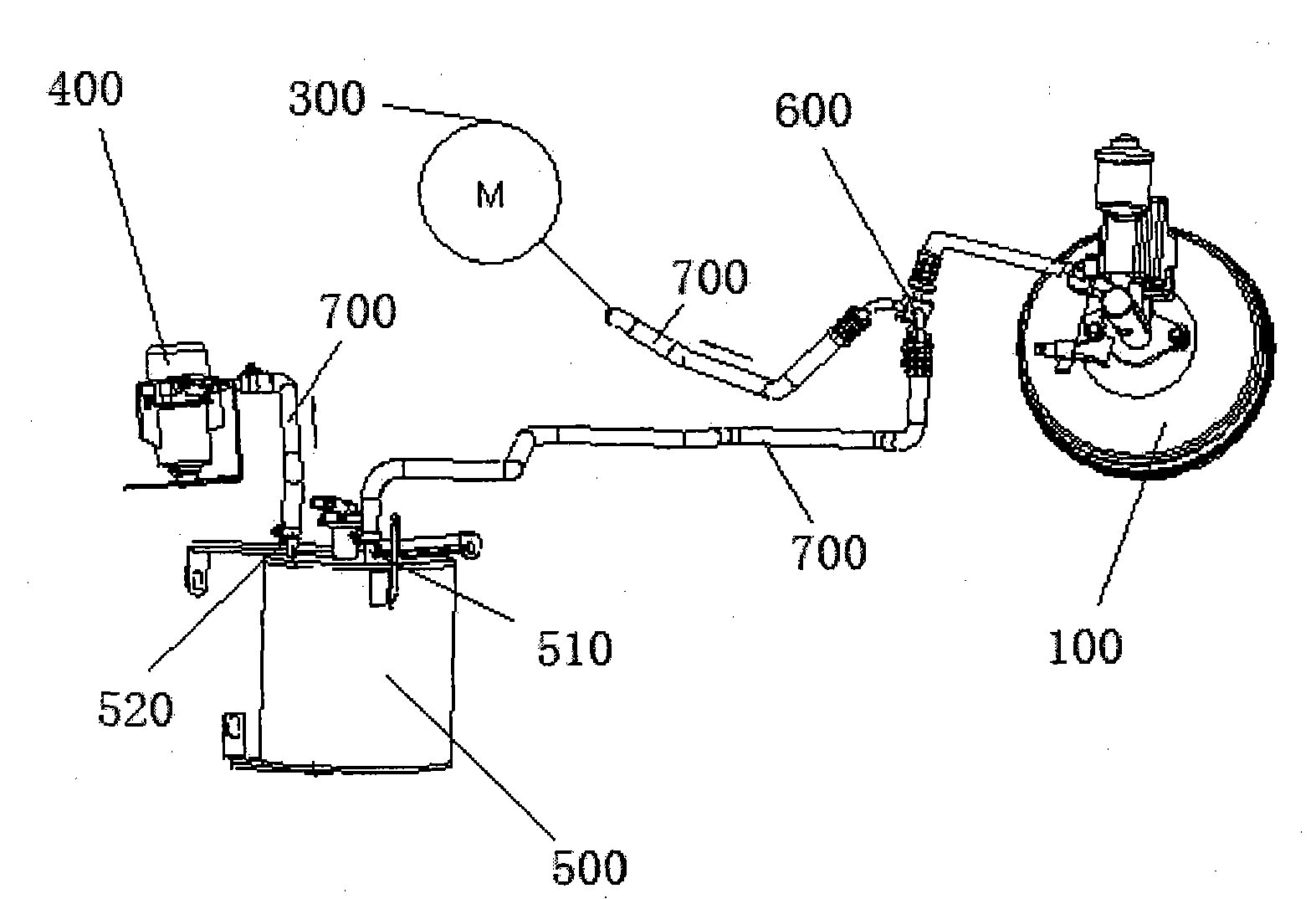 Vacuum assisted brake system, control method thereof, and vehicle comprising vacuum assisted brake system