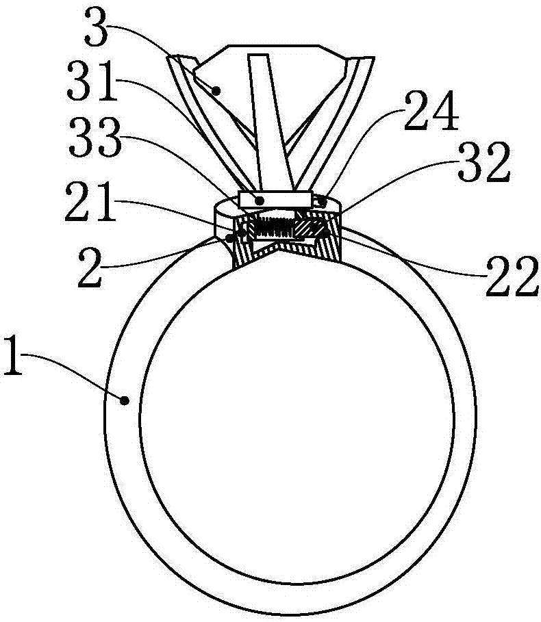Combination ring with replaceable ring face