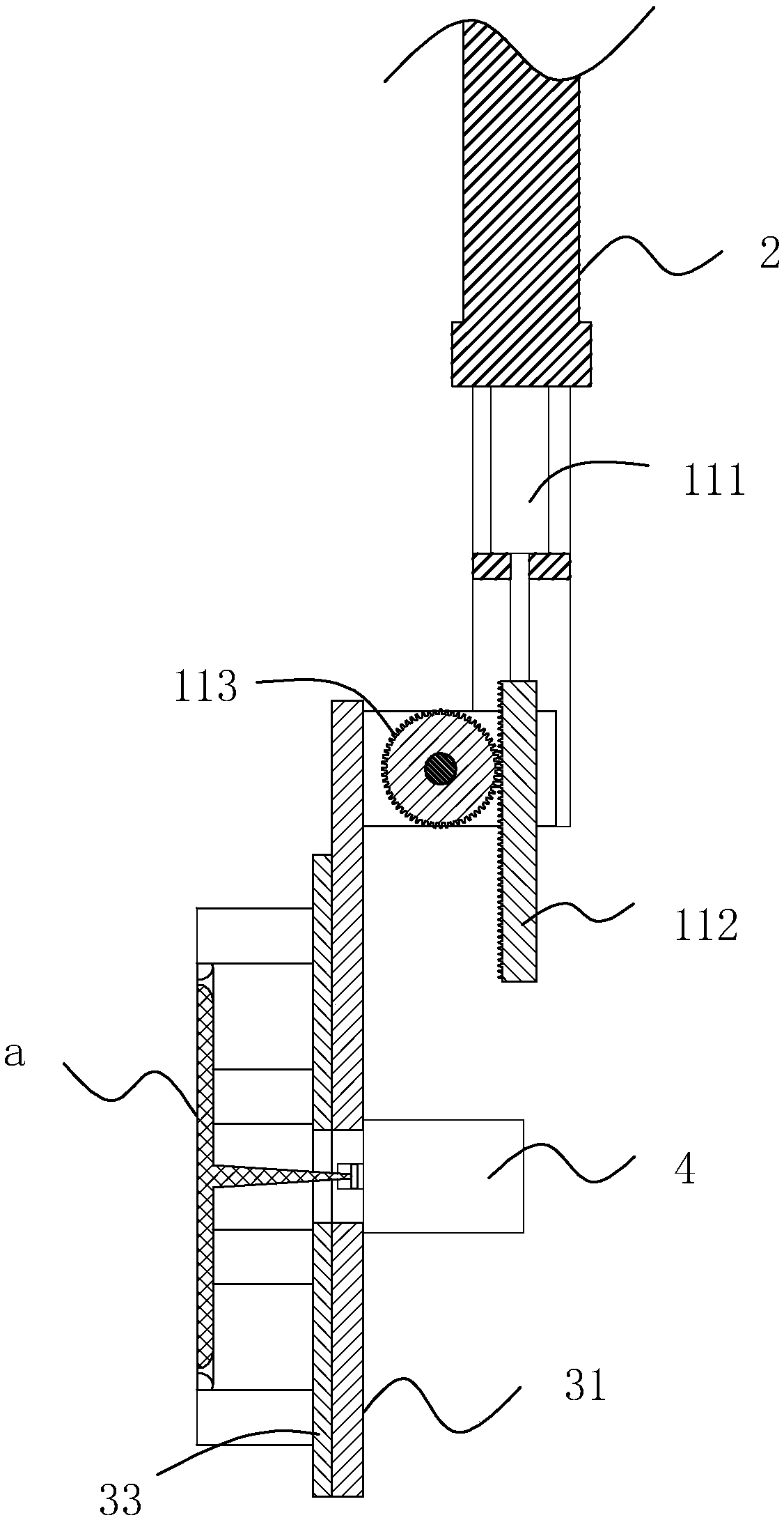 Automatic clipping machine for pipe fitting joint sprue