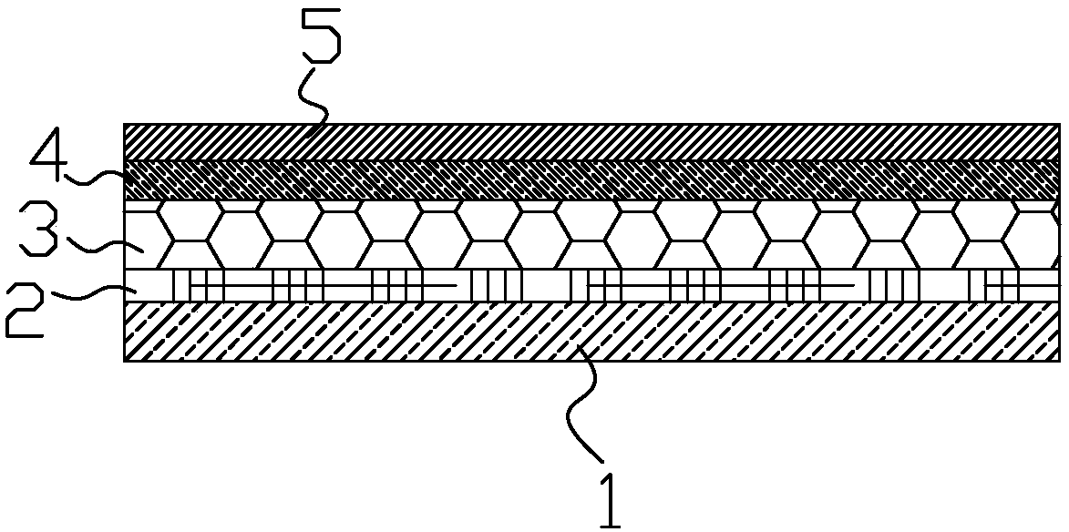 Scratch-resistant grain lettering film and manufacturing method thereof