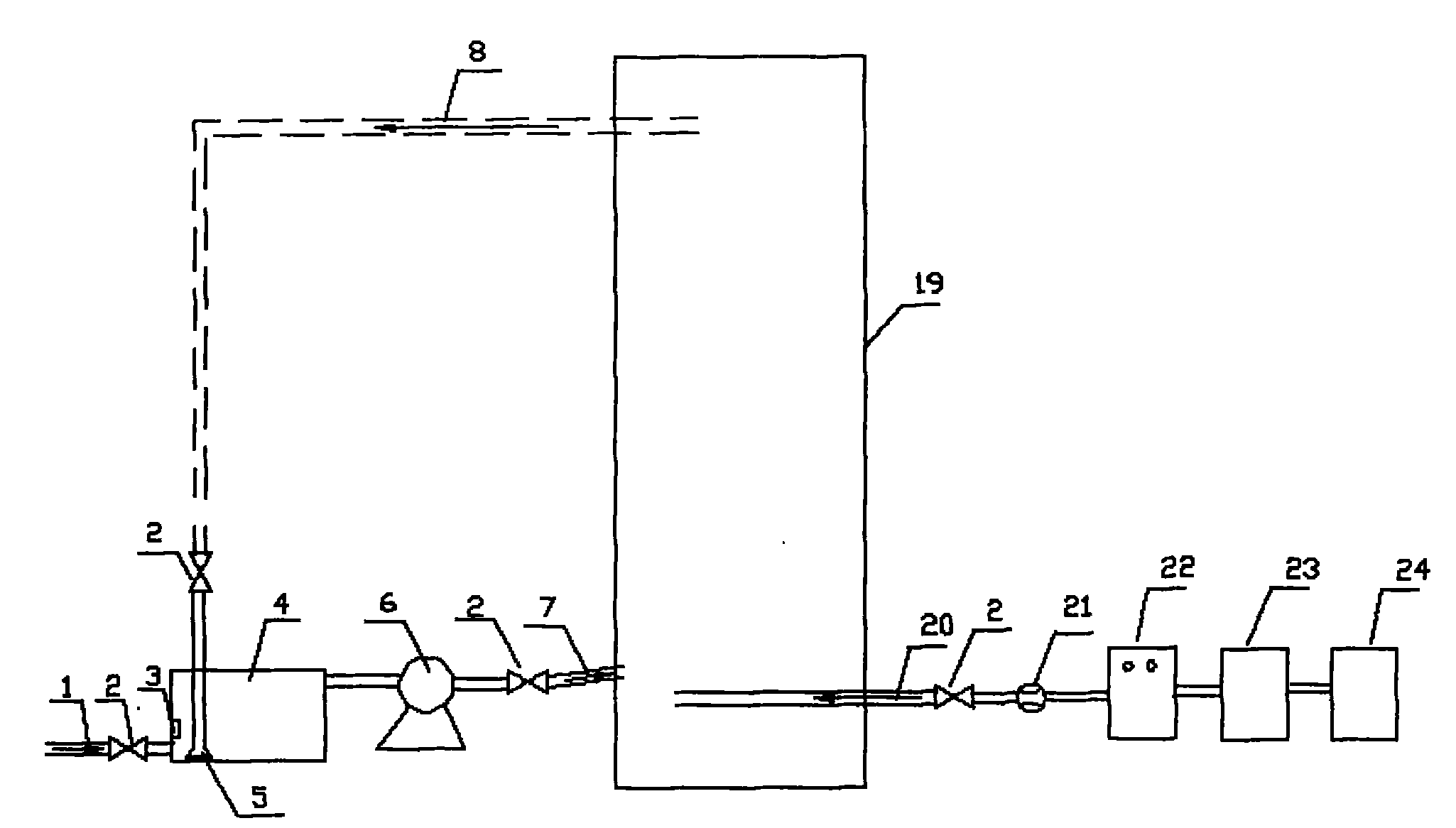 Process for effectively treating organophosphorus pesticide wastewater