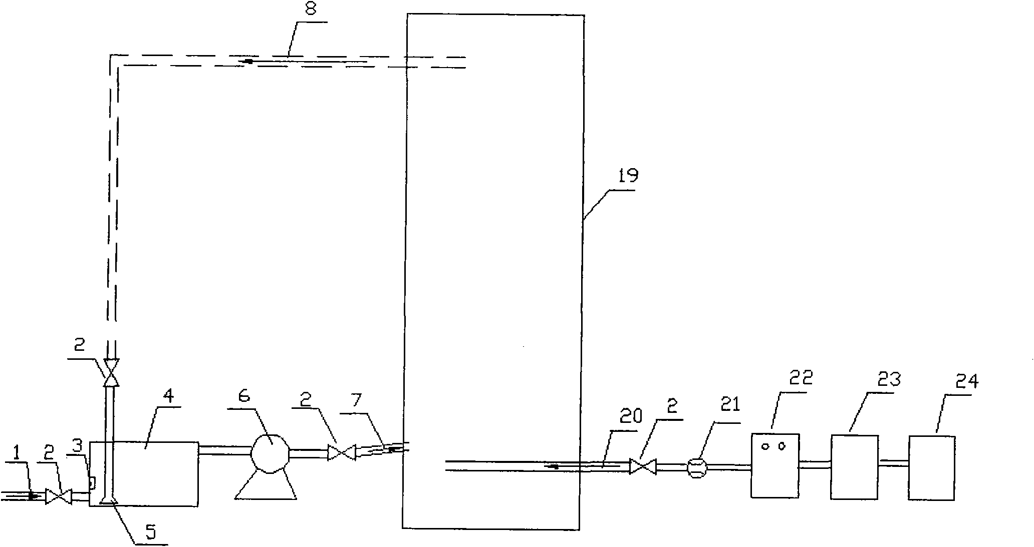 Process for effectively treating organophosphorus pesticide wastewater