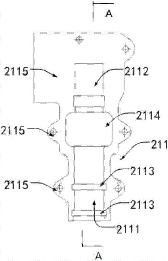 Damping mechanism and mounting structure thereof