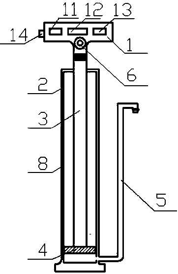 Multifunctional bicycle pump