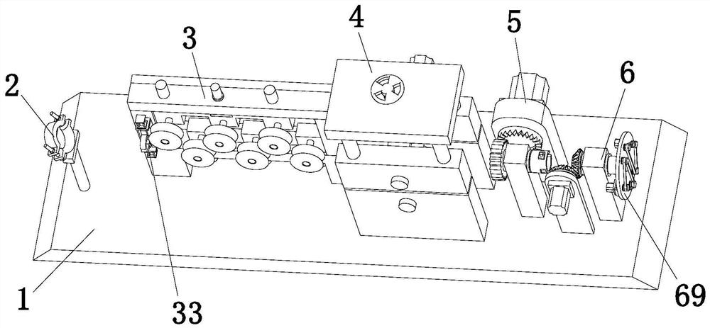 A cable insulation shielding layer processing device