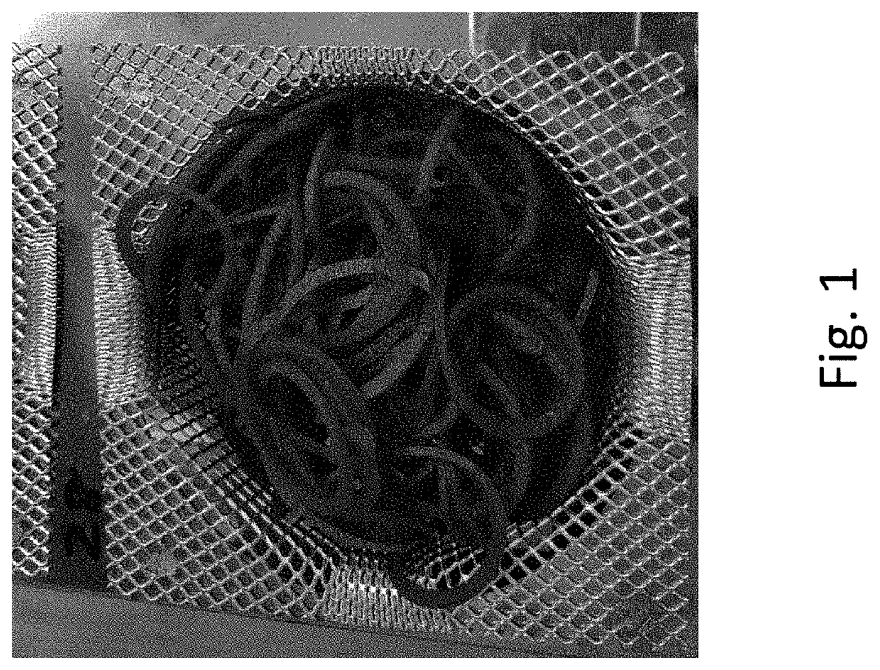 Process for the production of a nest-shaped food product comprising strips of a dried vegetable and associated product