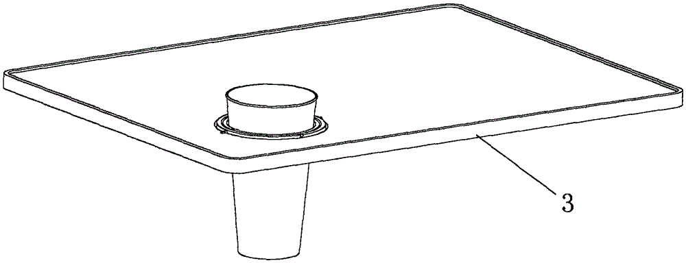 Self-balance cup support for preventing cup from tilting and manufacturing method of cup support
