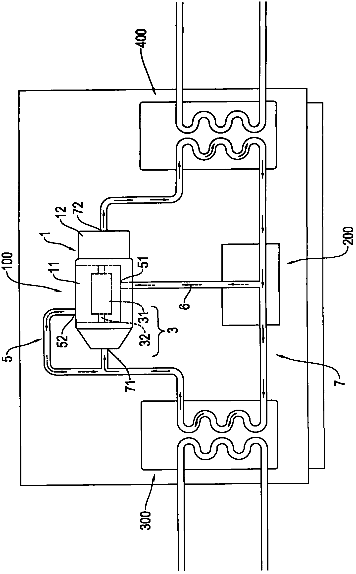 Multistage heat pump compressor