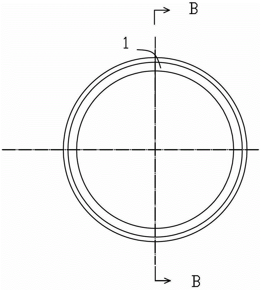 An external support welding tool for the connection nozzle of the shielding cylinder and its application method