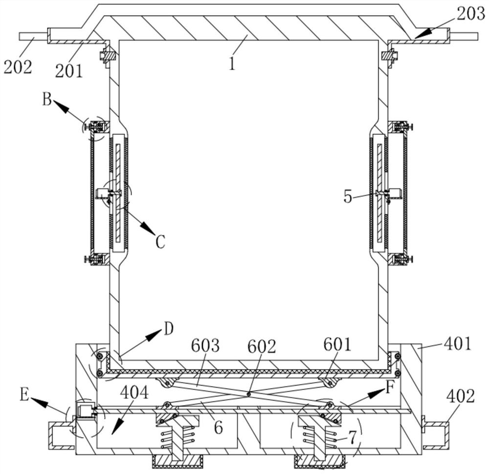 Power distribution cabinet for power transmission