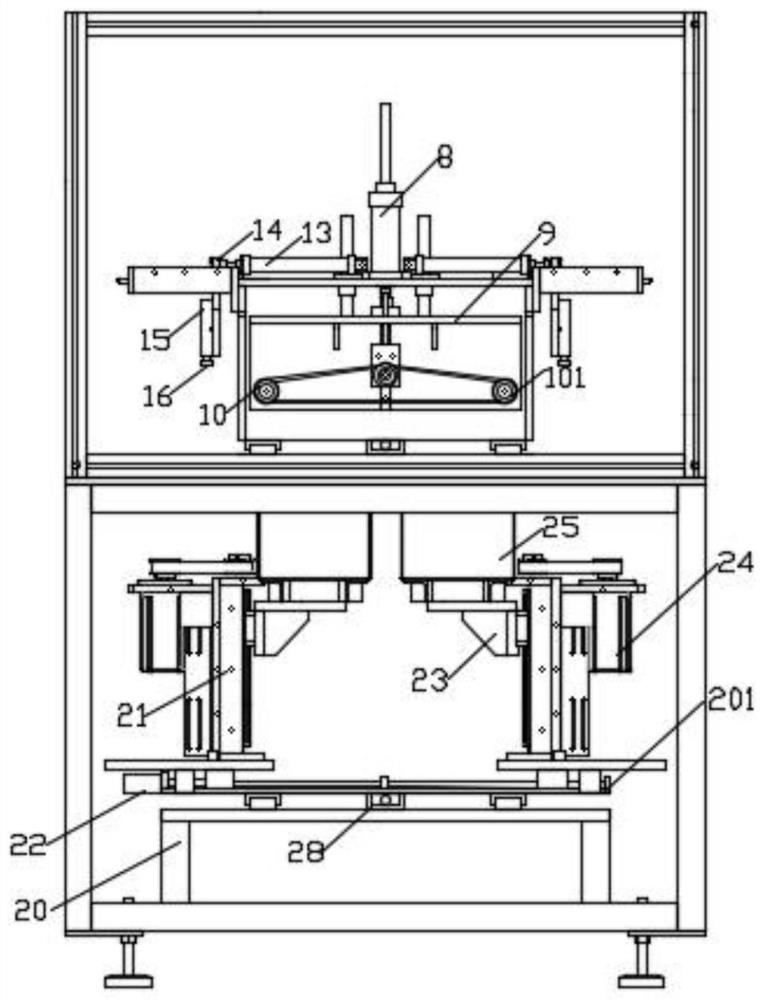 Polishing mechanism for wood board machining and working method thereof