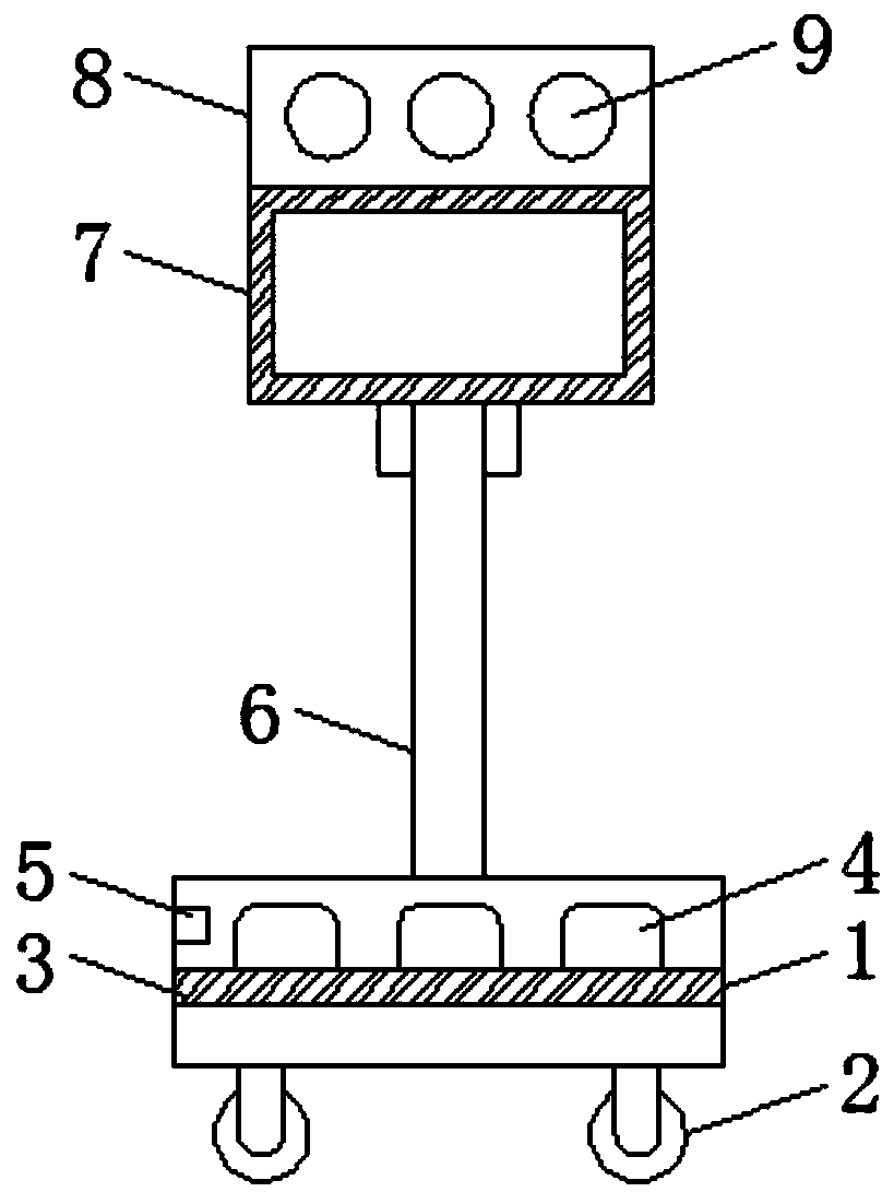 Emergency traffic light capable of purifying air