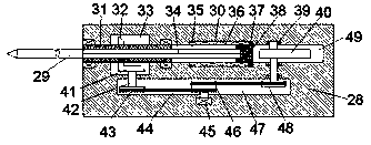 Environment-friendly fiber composite material preparing method