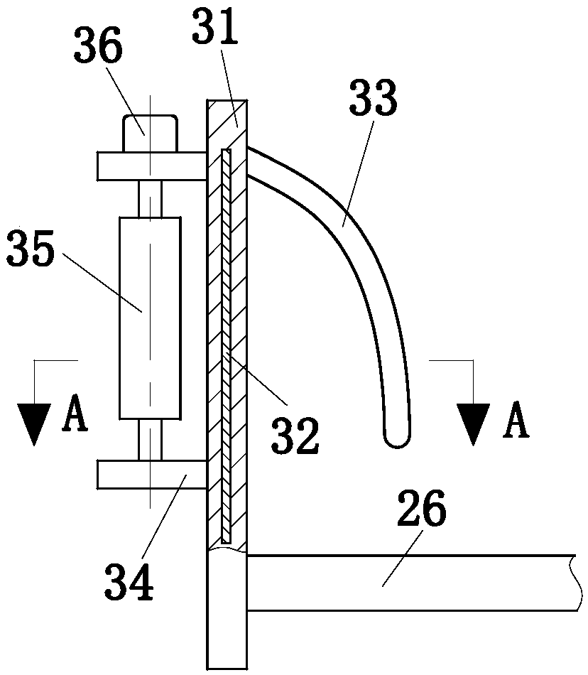Rehabilitation therapy apparatus for tibial and fibular fracture patients and circuit control system of rehabilitation therapy apparatus