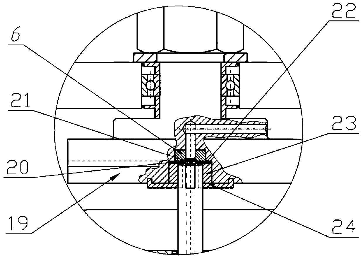 Brick masonry exterior wall cleaning mechanism based on cleaning car operating arm