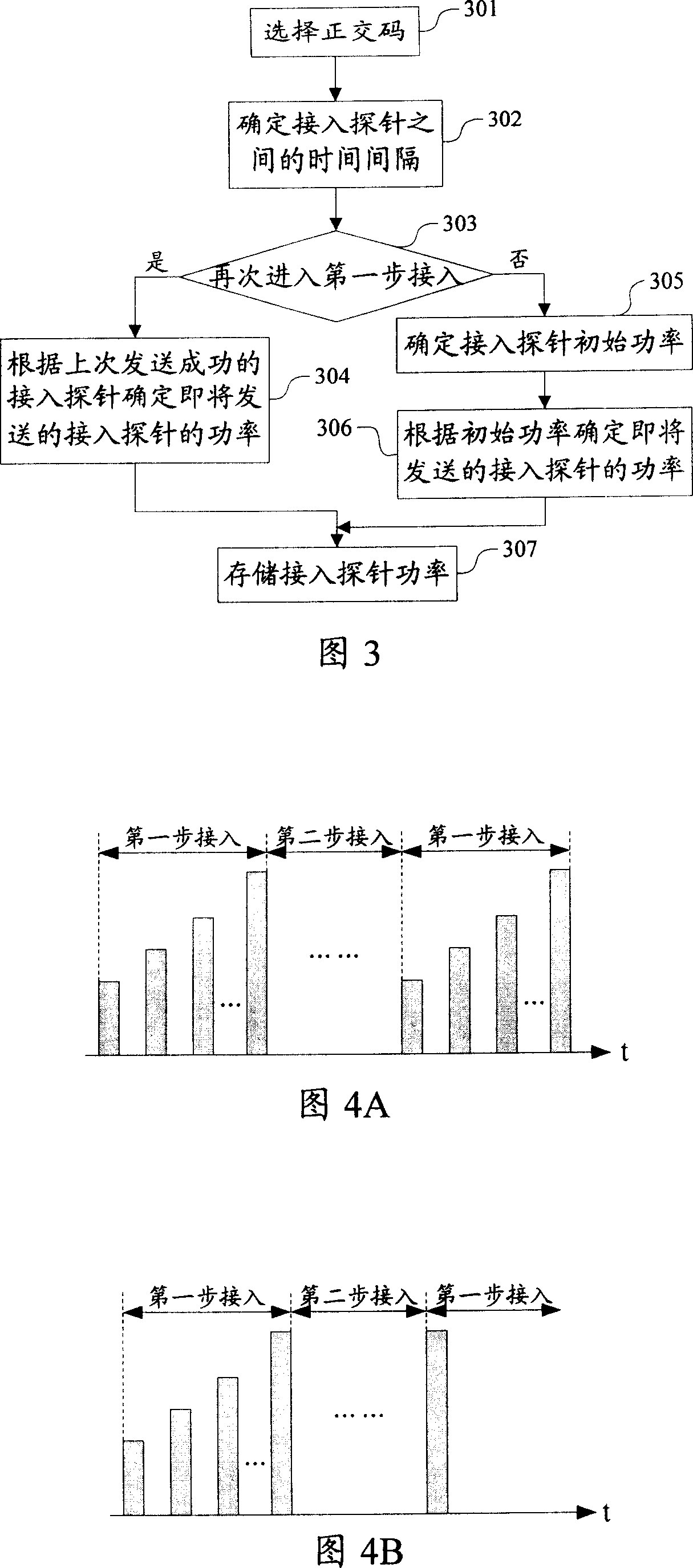 Processing method in random access process and terminal device for random access