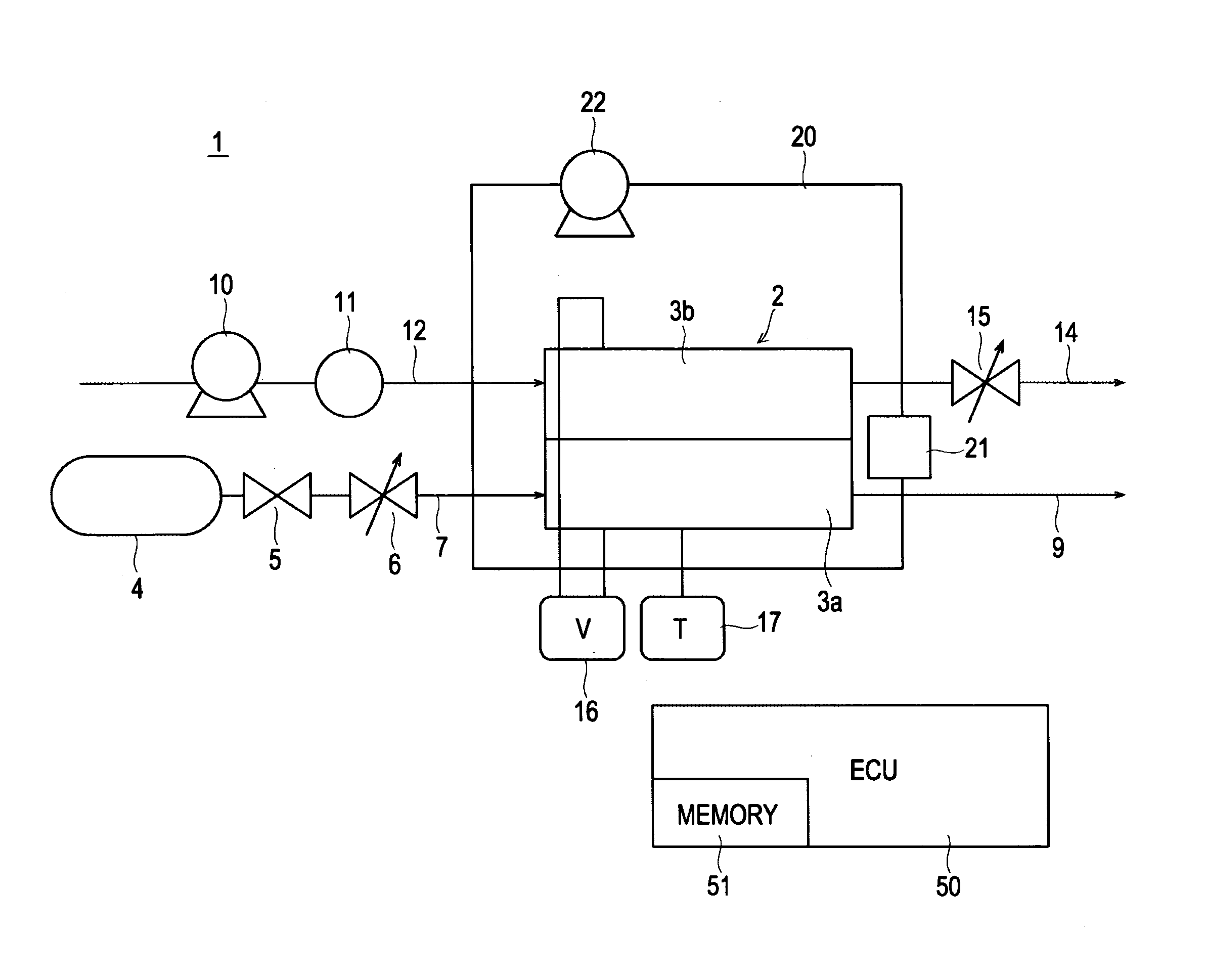Fuel cell system and method for recovering performance of a fuel cell